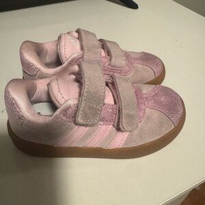 Adidas Kids Light Pink Sneakers